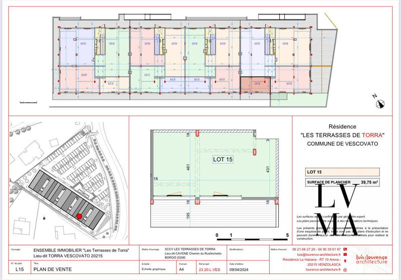 Appartement - 48 m² - 2 pièces