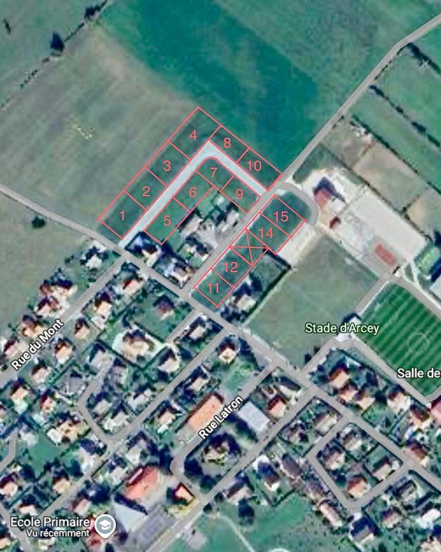 Terrain - 598 m²
