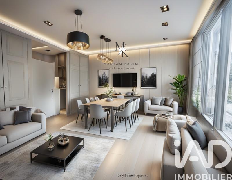 Appartement - 38 m² - 2 pièces