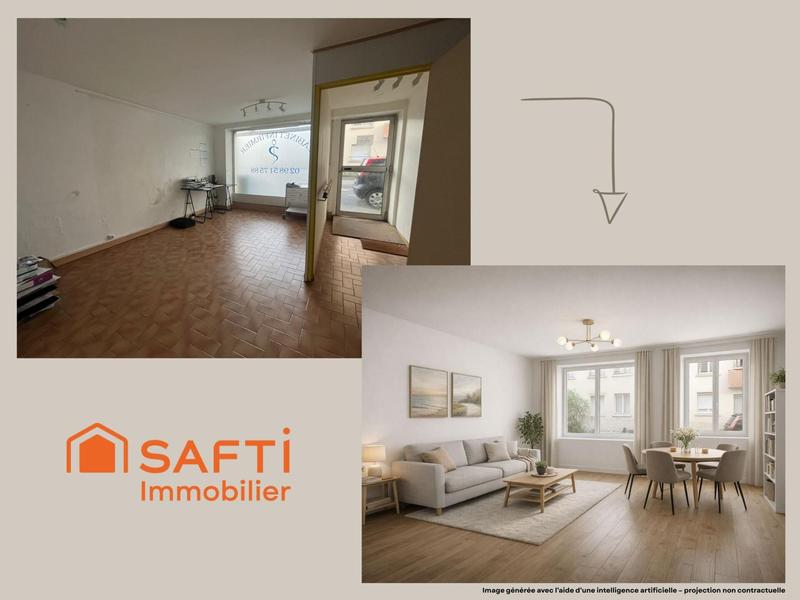 Bureau - 28 m² - 1 pièce