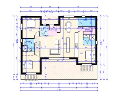 Maison - 111 m² - 4 pièces