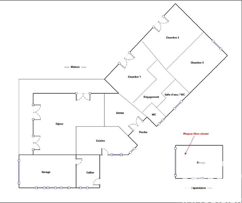 Maison - 122 m² - 4 pièces