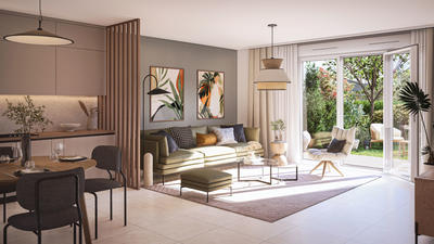 Appartement - 61 m² - 3 pièces