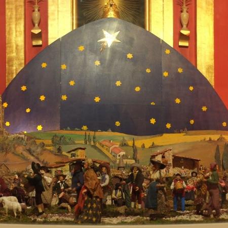 La crèche de Noël à Saint-Giniez