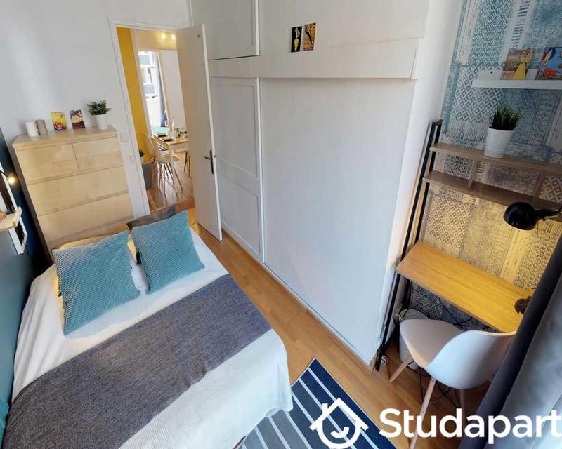 Chambre - 40 m² - 1 pièce
