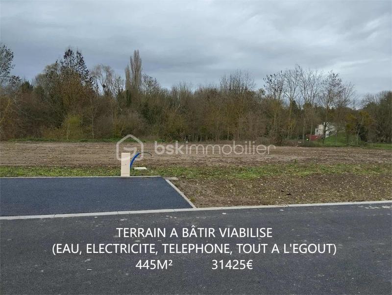 Terrain - 445 m²