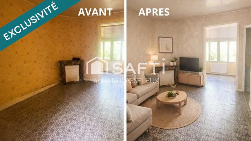 Maison - 110 m² - 4 pièces