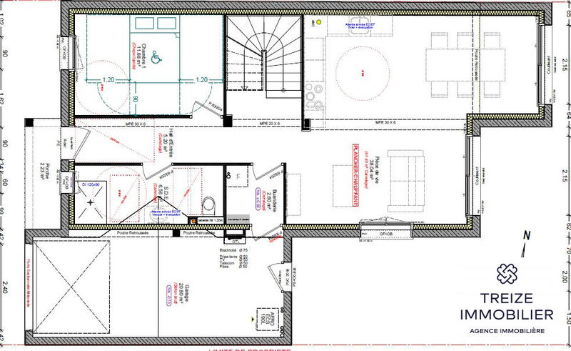 Maison contemporaine - 115 m² - 5 pièces
