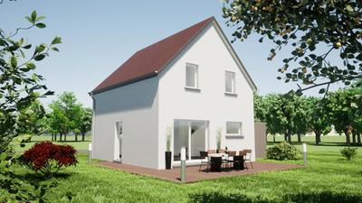 Maison - 85 m² - 5 pièces