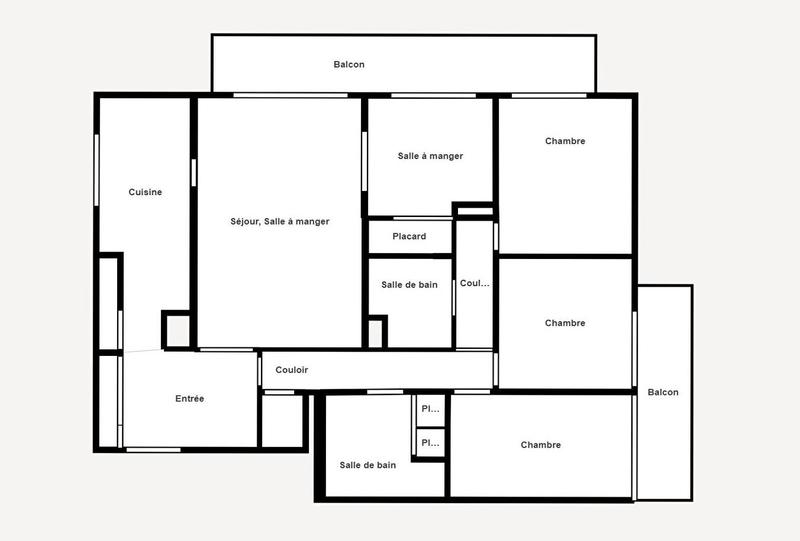 Appartement - 111 m² - 5 pièces
