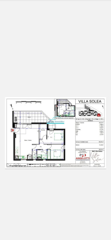 Villa - 62 m² - 3 pièces