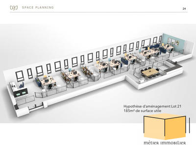 Bureau - 185 m²