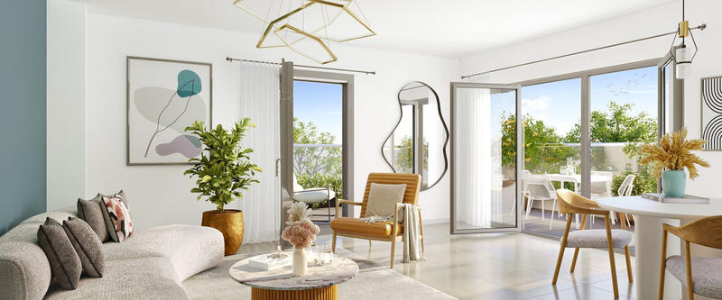 Appartement - 68 m² - 3 pièces