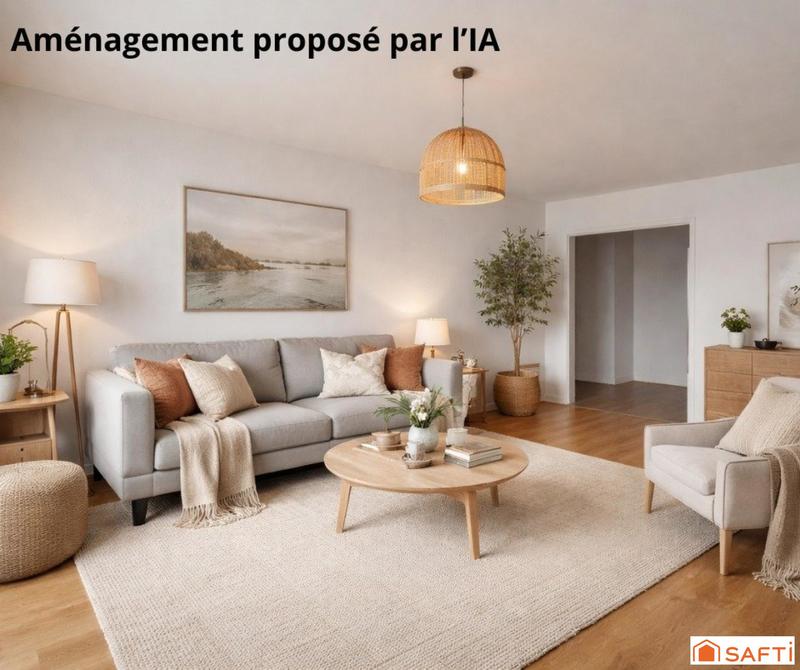 Appartement - 67 m² - 3 pièces