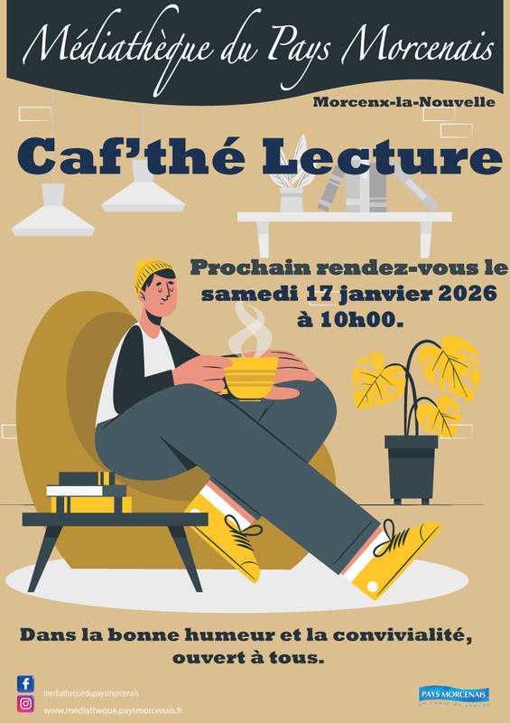 Caf'thé Lecture - Morcenx-La-Nouvelle