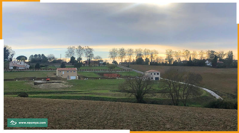 Terrain constructible - 566 m²