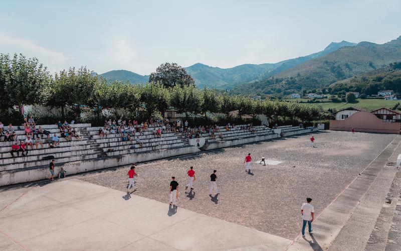 Spectacle Force basque, danse et pelote
