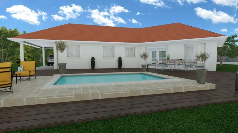 Maison - 90 m² - 4 pièces