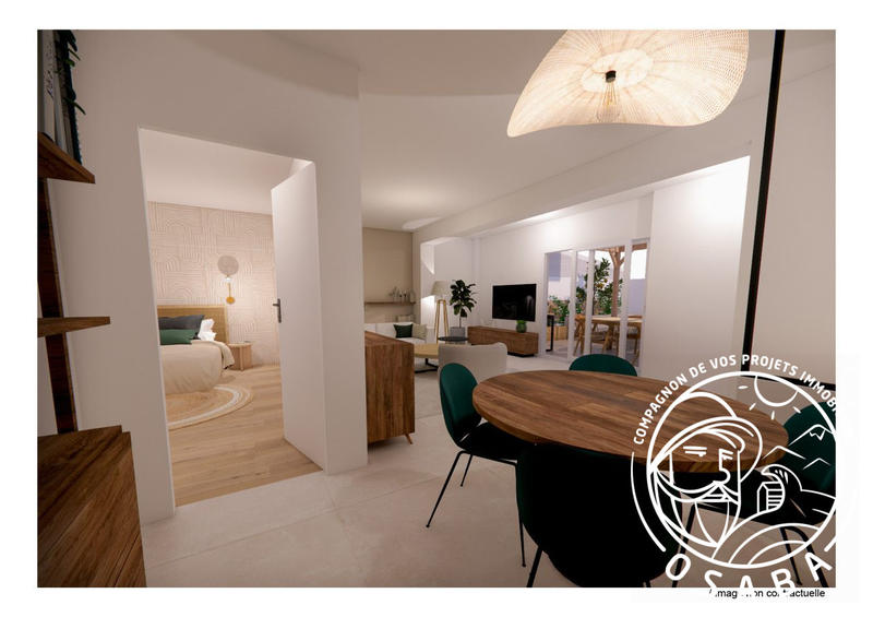 Maison - 76 m² - 3 pièces