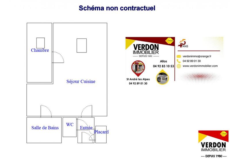 Appartement - 23 m² - 1 pièce