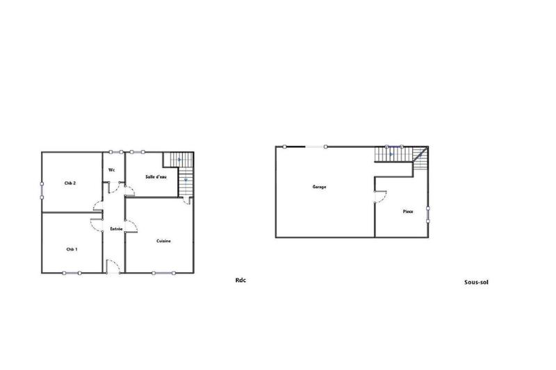 Maison - 70 m² - 4 pièces