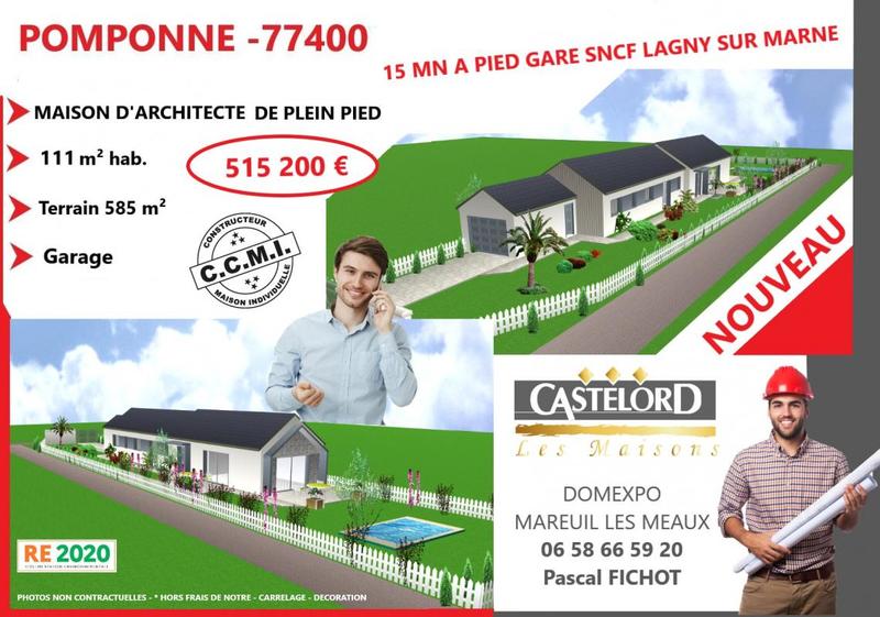Terrain constructible - 585 m²