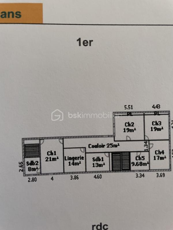 Demeure - 309 m² - 11 pièces