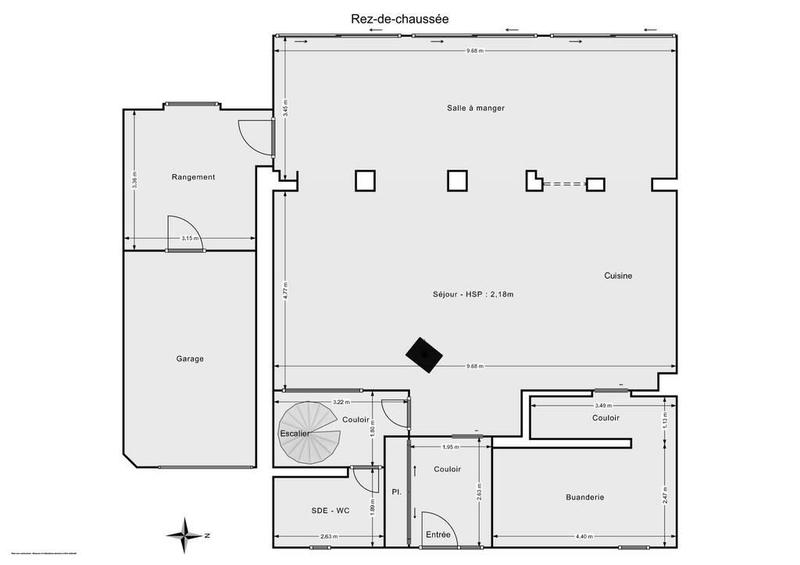 Maison - 195 m² - 8 pièces
