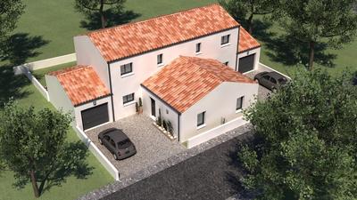 Maison de ville - 108 m² - 4 pièces