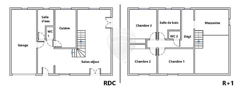 Maison - 120 m² - 4 pièces