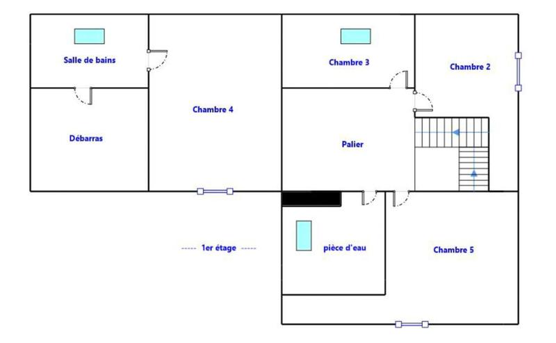 Maison - 175 m² - 8 pièces