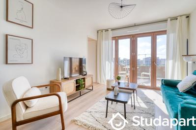 Chambre - 9 m² - 1 pièce