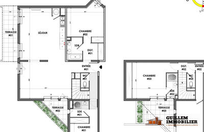 Appartement - 122 m² - 4 pièces