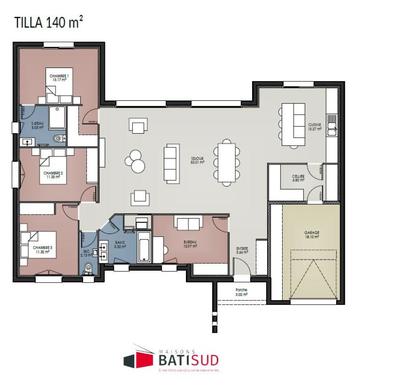 Maison - 140 m² - 5 pièces