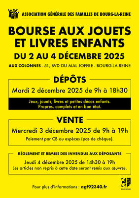 Bourse aux jouets - puériculture