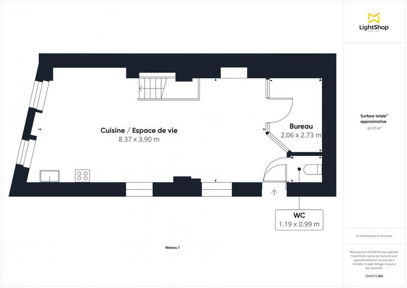 Appartement - 105 m² - 4 pièces