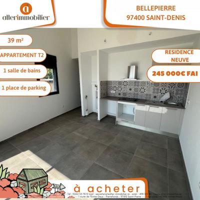 Appartement - 39 m² - 2 pièces