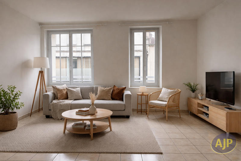 Appartement - 53 m² - 2 pièces