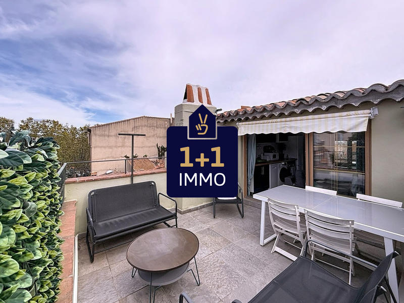 Duplex - 34 m² - 3 pièces