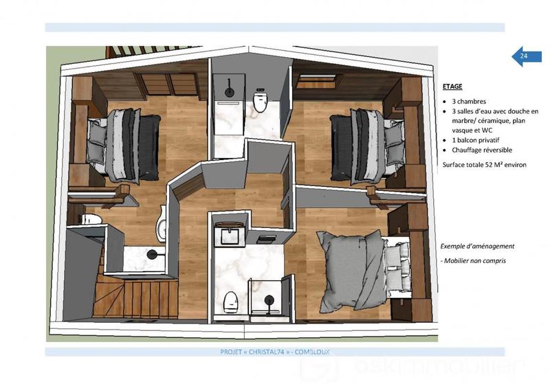 Châlet - 315 m² - 5 pièces
