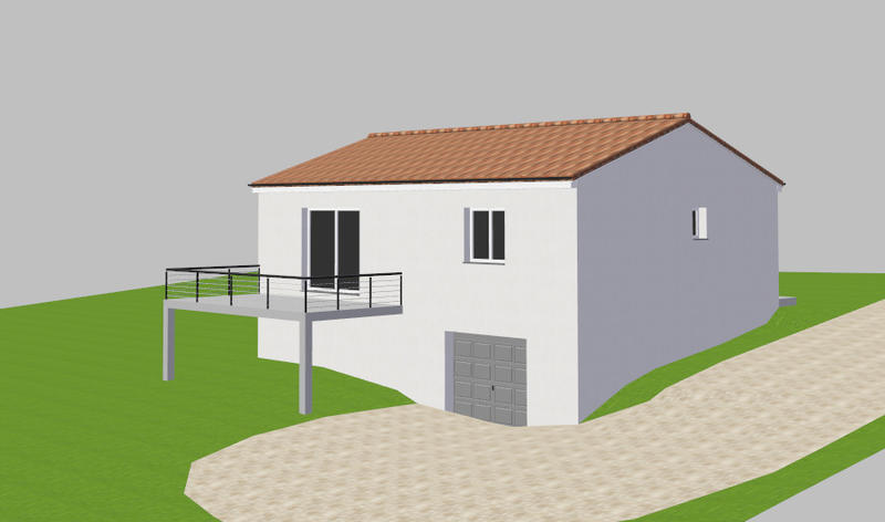 Maison - 86 m² - 4 pièces