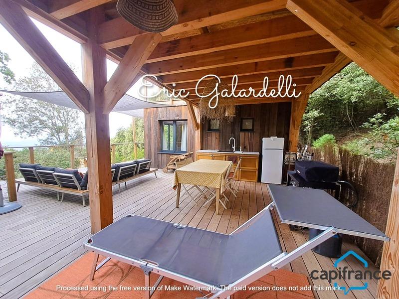 Maison de bois - 24 m² - 2 pièces