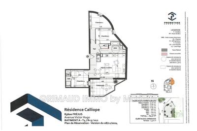 Appartement - 79 m² - 4 pièces