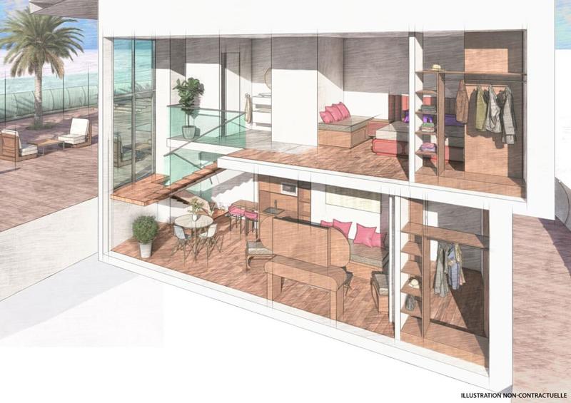 Appartement - 56 m² - 2 pièces