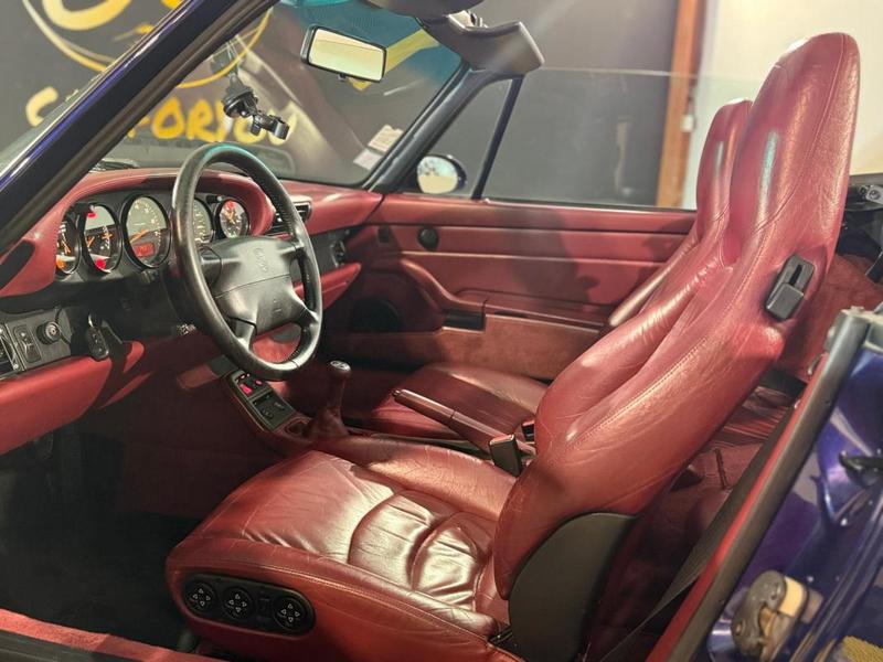 Porsche 911 993 Cabriolet Carrera 3.6 272 ch Jantes Rs Magnesium | Sièges chauffants I Coupe Circuit