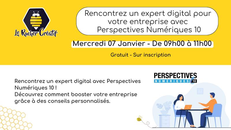 Rencontrez un expert digital pour votre entreprise avec Perspectives Numériques 10