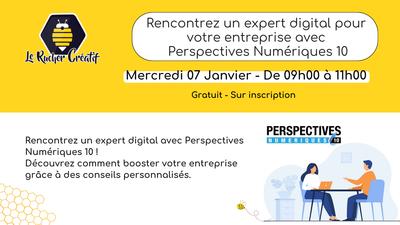 Rencontrez un expert digital pour votre entreprise avec Perspectives Numériques 10