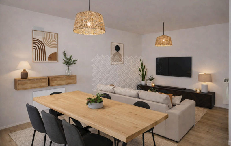 Appartement - 63 m² - 3 pièces