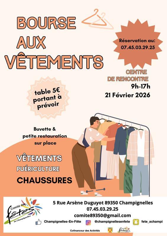 Bourse aux vêtements et puériculture