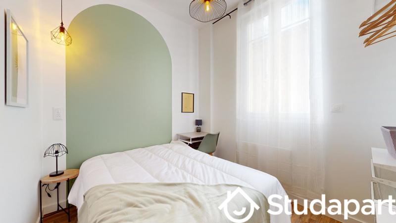 Chambre - 11 m² - 1 pièce